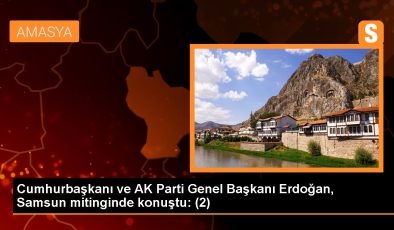 Cumhurbaşkanı ve AK Parti Genel Başkanı Erdoğan, Samsun mitinginde konuştu: (2)