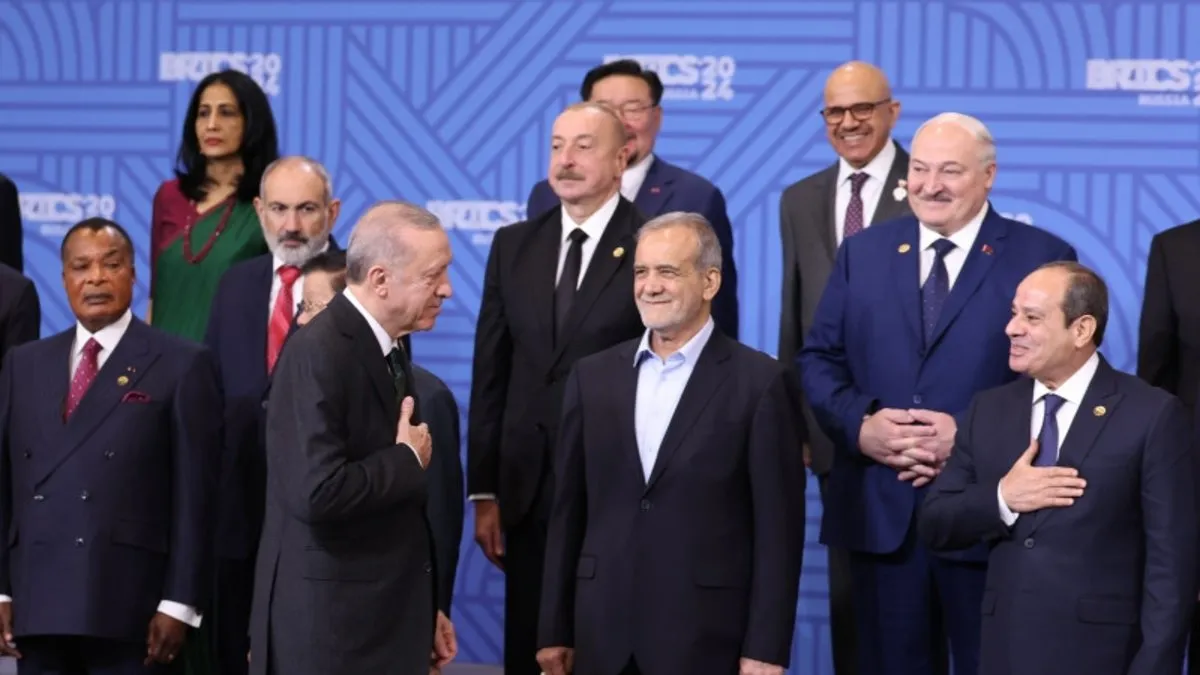 Başkan Erdoğan BRICS Zirvesi’nde temaslarını sürdürüyor! Aile fotoğrafı çekildi: Dikkat çeken kareler